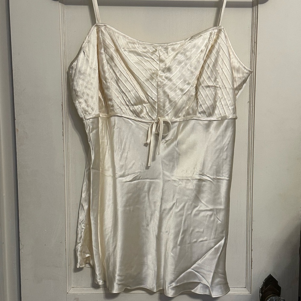 Luisa Spagnoli ivory silk camisole
